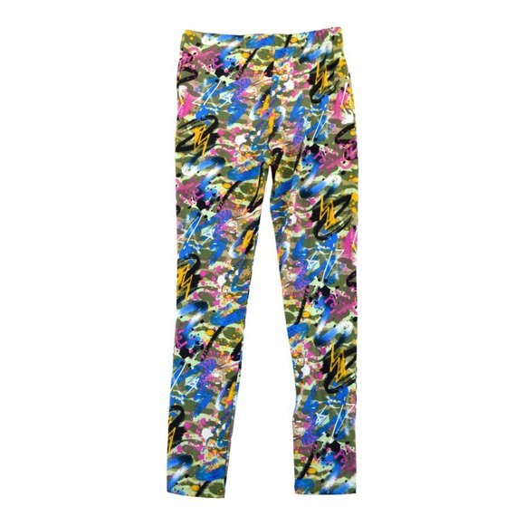 Full Circle Trends High Rise Lustrous Leggings‎ Women's Large Polyester - Picture 4 of 4